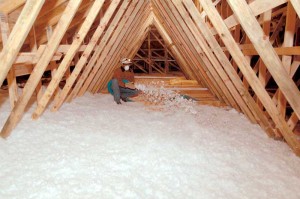Blown-In Attic Insulation - Timco Insulation & Fireplaces